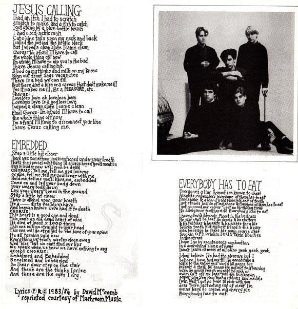 The Triffids : Raining Pleasure (12", MiniAlbum)