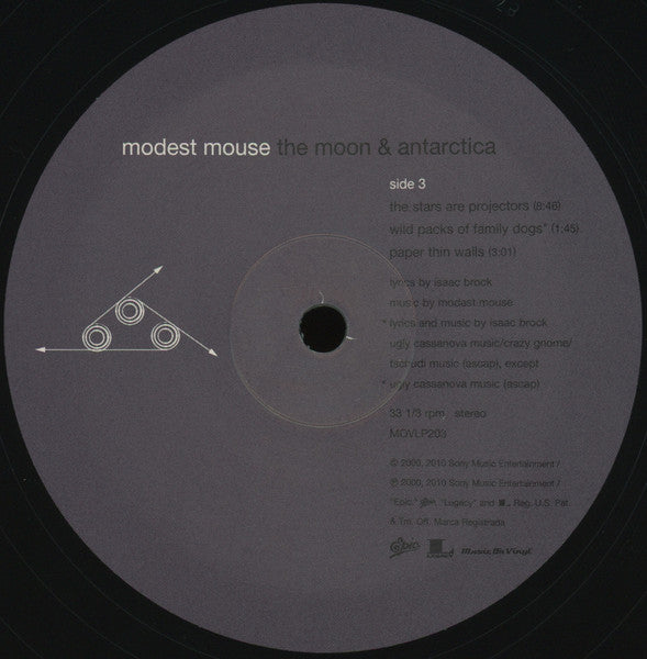 Modest Mouse : The Moon & Antarctica (2xLP, Album, RE, RM, 180)