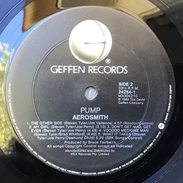 Aerosmith : Pump (LP, Album)