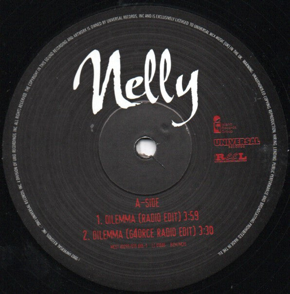 Nelly : Dilemma (12")