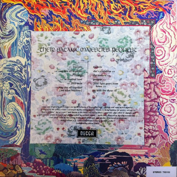 The Rolling Stones : Their Satanic Majesties Request (LP, Album, Gat)