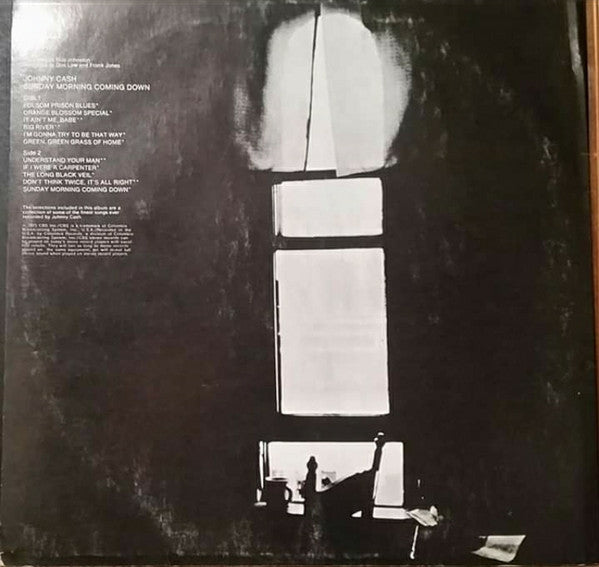 Johnny Cash : Sunday Morning Coming Down (LP, Comp)