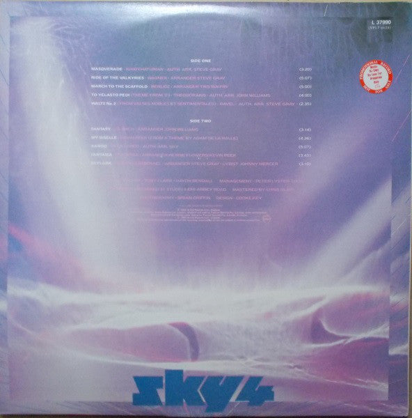 Sky (4) : Sky 4 Forthcoming (LP, Album, RE)