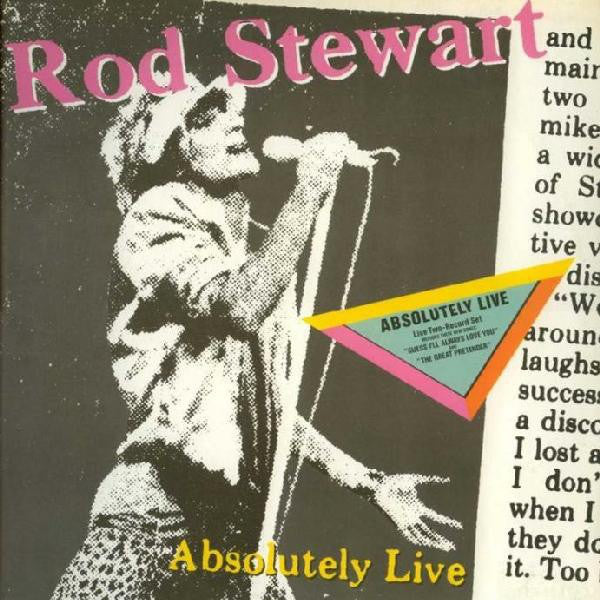Rod Stewart : Absolutely Live (2xLP, Album, RE)