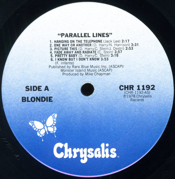 Blondie : Parallel Lines (LP, Album, RE)