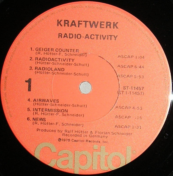 Kraftwerk : Radio-Activity (LP, Album, L.A)
