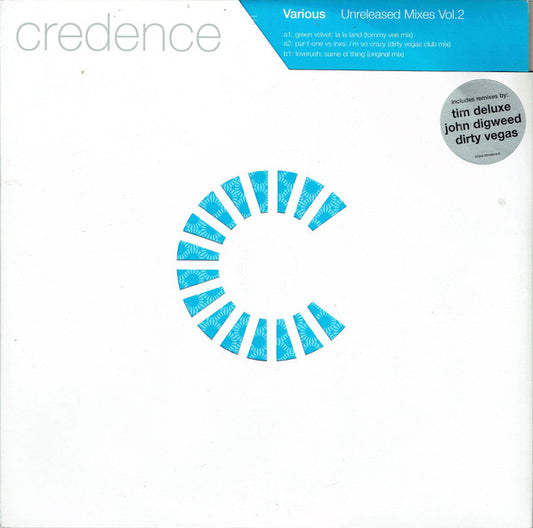 Various : Unreleased Mixes Vol. 2 (2x12")