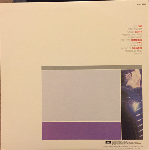 Duran Duran : Duran Duran (LP, Album)