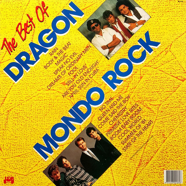 Dragon (5) / Mondo Rock : The Best Of Dragon & Mondo Rock (LP, Comp)