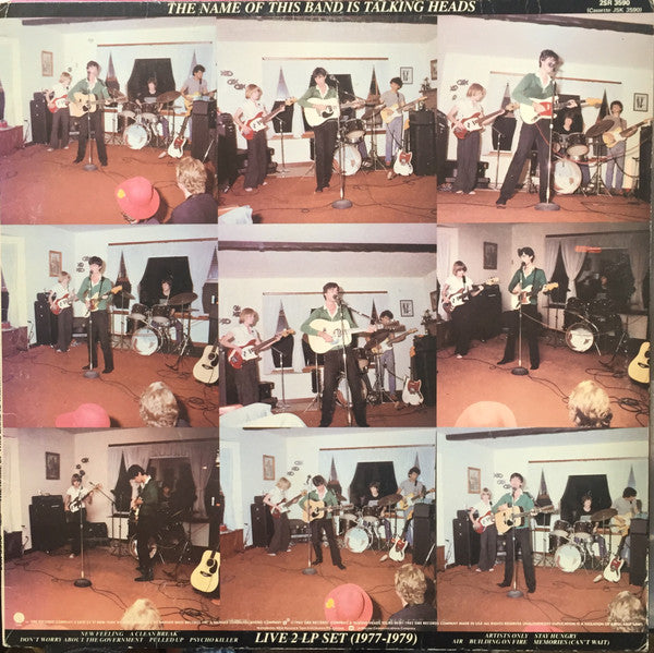 Talking Heads : The Name Of This Band Is Talking Heads (2xLP, Album)