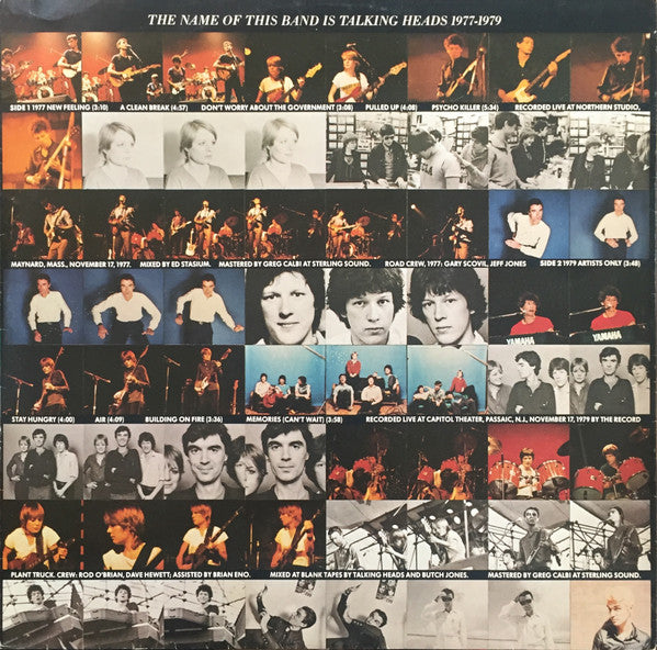 Talking Heads : The Name Of This Band Is Talking Heads (2xLP, Album)