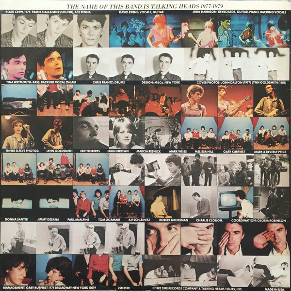 Talking Heads : The Name Of This Band Is Talking Heads (2xLP, Album)