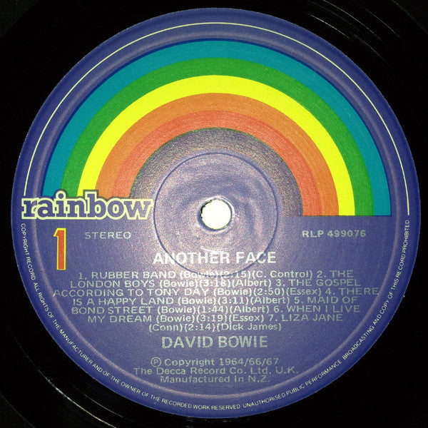David Bowie : Another Face (LP, Comp)