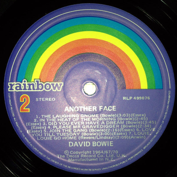 David Bowie : Another Face (LP, Comp)