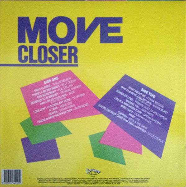Various : Move Closer (LP, Comp)
