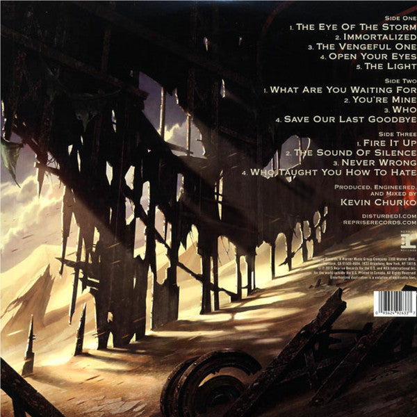 Disturbed : Immortalized (LP + LP, S/Sided, Etch + Album)