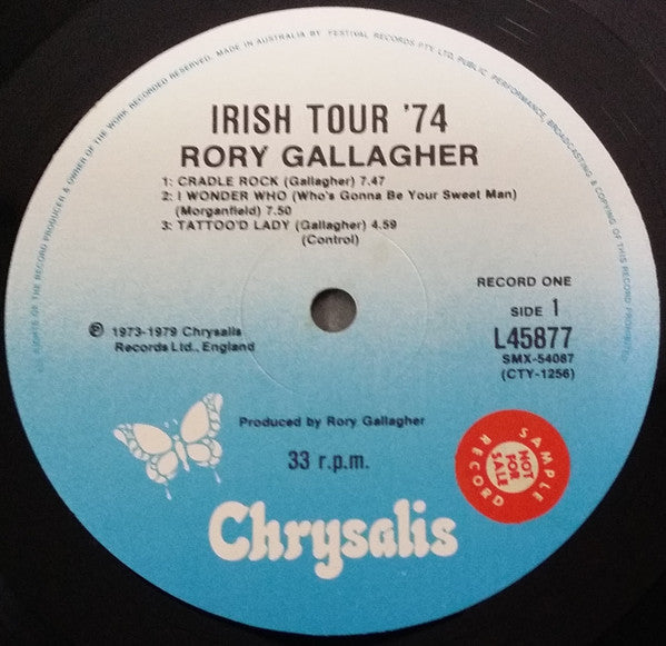 Rory Gallagher : Irish Tour '74 (2xLP, Album, RE, Gat)