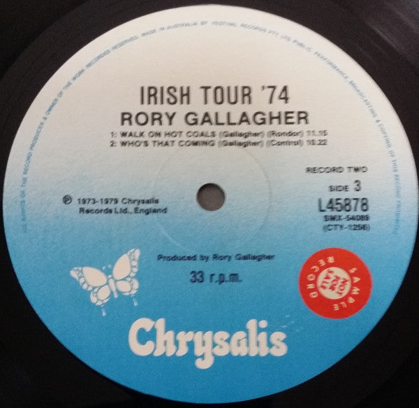 Rory Gallagher : Irish Tour '74 (2xLP, Album, RE, Gat)