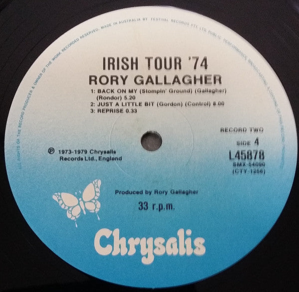 Rory Gallagher : Irish Tour '74 (2xLP, Album, RE, Gat)