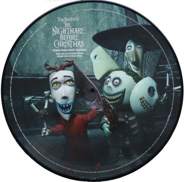 Danny Elfman : Tim Burton's The Nightmare Before Christmas (Original Motion Picture Soundtrack) (2xLP, Album, Ltd, Pic, RE, 180)