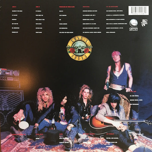 Guns N' Roses : Appetite For Destruction (LP, Album, RE, 180)