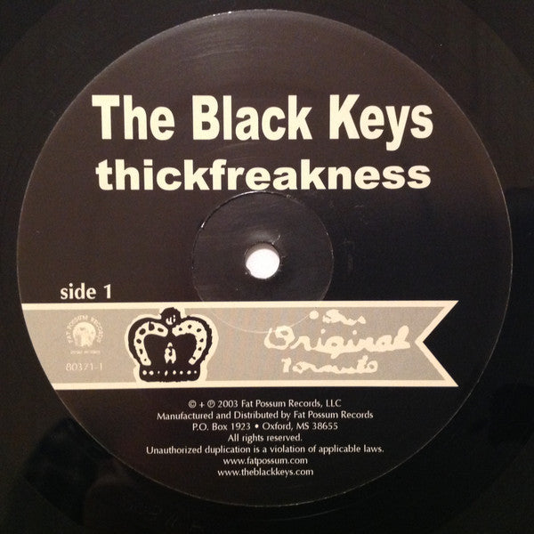 The Black Keys : Thickfreakness (LP, Album, RE)