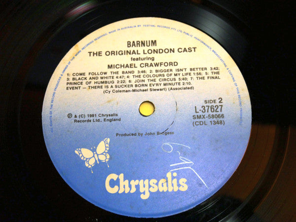 Michael Crawford, Original London Cast* : Barnum (LP, Album)