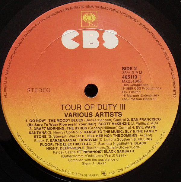Various : Tour Of Duty III (LP, Comp)