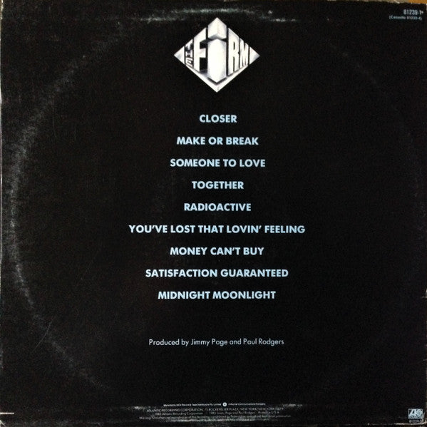 The Firm (7) : The Firm (LP, Album)