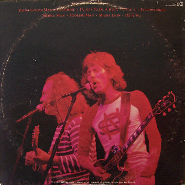Crosby-Nash* : Live (LP, Album)