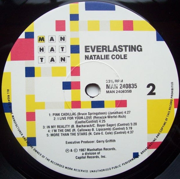 Natalie Cole : Everlasting (LP, Album)