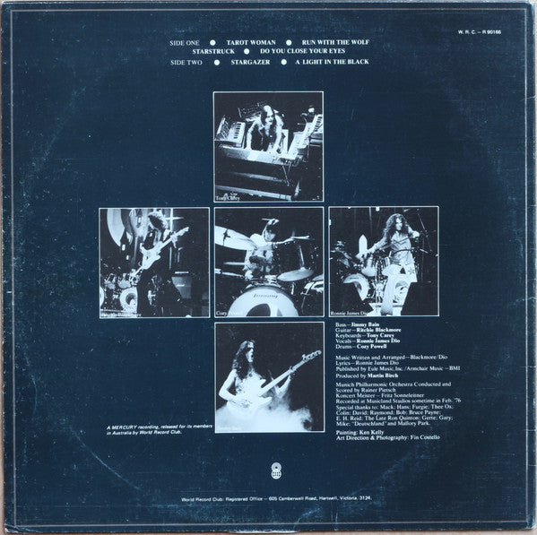 Rainbow : Rainbow Rising (LP, Album, Club)