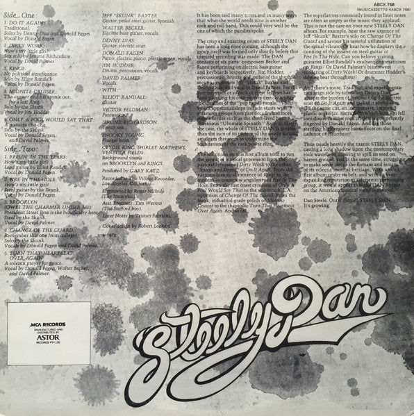 Steely Dan : Can't Buy A Thrill (LP, Album, RE)