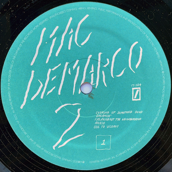 Mac DeMarco : 2 (LP, Album, M/Print, RP)