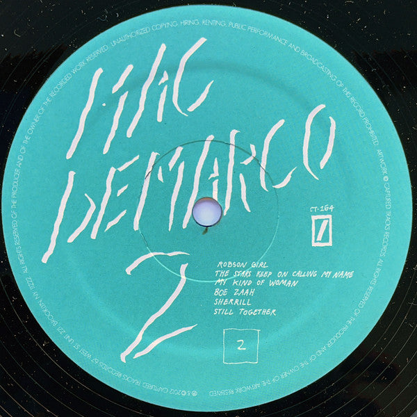 Mac DeMarco : 2 (LP, Album, M/Print, RP)