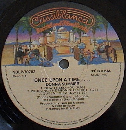 Donna Summer : Once Upon A Time... (2xLP, Album)
