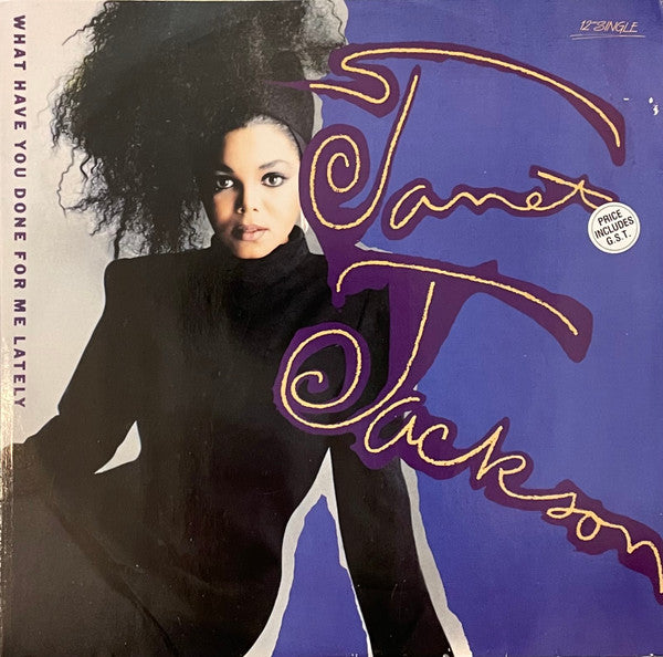 Janet Jackson : What Have You Done For Me Lately (12", Single, Ltd)