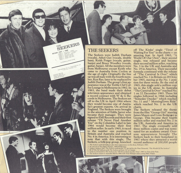 The Seekers / The New Seekers : Something Old Something New (2xLP, Album, Comp)