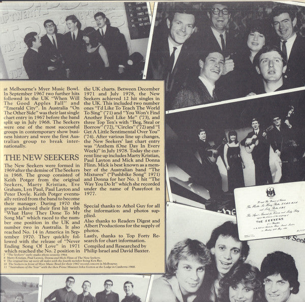 The Seekers / The New Seekers : Something Old Something New (2xLP, Album, Comp)