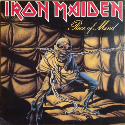 Iron Maiden : Piece Of Mind (LP, Album, RE, Gat)
