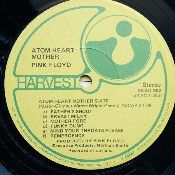 Pink Floyd : Atom Heart Mother (LP, Album, RE, Gat)