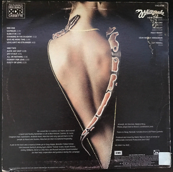 Whitesnake : Slide It In (LP, Album)