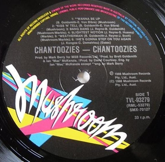 Chantoozies* : Chantoozies (LP, Album)
