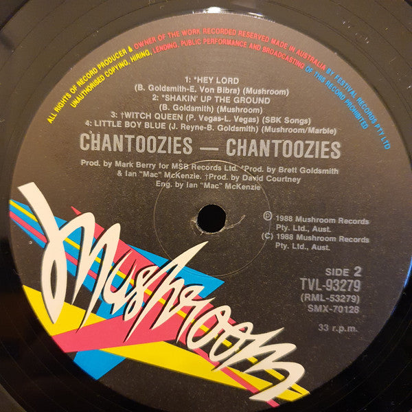 Chantoozies* : Chantoozies (LP, Album)