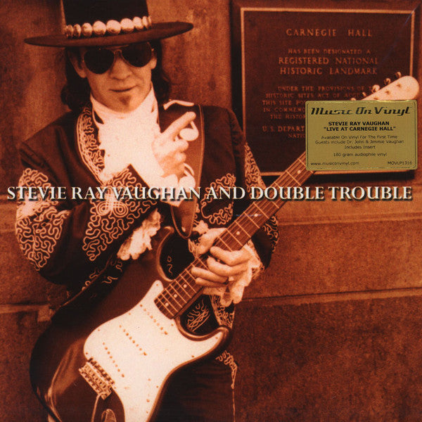 Stevie Ray Vaughan & Double Trouble : Live At Carnegie Hall (2xLP, Album, RE)
