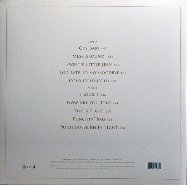 Cage The Elephant : Tell Me I'm Pretty (LP, Album)