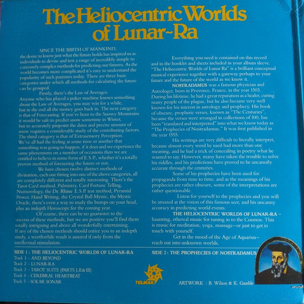 The Heliocentric Worlds Of Lunar-Ra : The Heliocentric Worlds Of Lunar-Ra (LP)