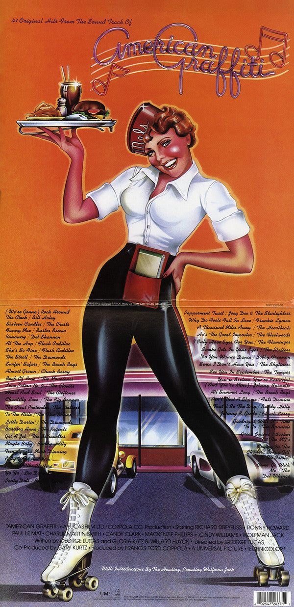 Various : 41 Original Hits From The Sound Track Of American Graffiti (2xLP, Comp, Gat)