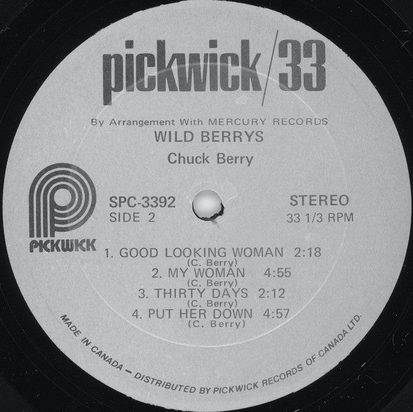 Chuck Berry : Wild Berrys (LP, Comp, RE)
