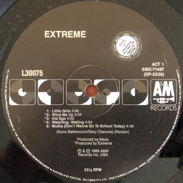 Extreme (2) : Extreme (LP, Album)